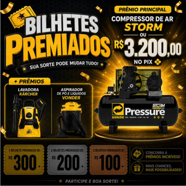 Compressor de Ar Storm 